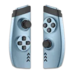 "A close-up image of the One-Netbook One-GX1 Gamepad Addon, featuring a compact design with dual analog sticks, a D-pad, and standard gaming buttons, seamlessly attached to a One-GX1 mini laptop for enhanced portable gaming.