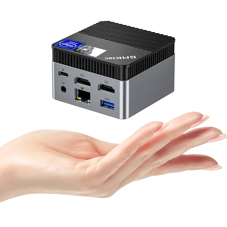 GMKTec NucBox G5 1 GMKtec NucBox G5, a compact and powerful mini PC designed for versatile computing and multimedia tasks.