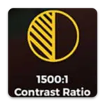 1500:1 Contrast Ratio Key Feature