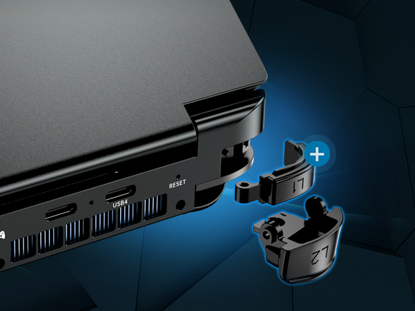 GPD WIN Mini 2024 3 GPD Win Mini 2024 with L2 and R2 triggers, providing enhanced control and gaming experience for precise gameplay