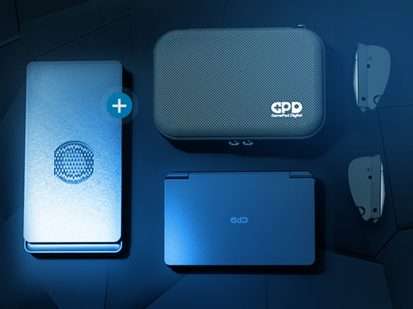 GPD WIN Mini 2024 8 Professional peripherals including protective case, grip, G1 eGPU dock, and abundant external interfaces, all with 65W PD fast charging, expanding functionality into a versatile workstation on the GPD Win Mini 2024.