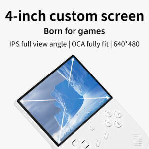 ANBERNIC RG 40XXV 2 Anbernic RG 40XXV: 4-inch IPS display with OCA full lamination, 640x480 resolution, and vibrant colors for immersive gaming experiences.