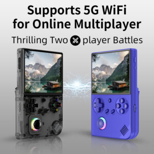 ANBERNIC RG 40XXV 6 Anbernic RG 40XXV: Features 2.4/5G WiFi 802.11a/b/g/n/ac and Bluetooth 4.2 for reliable connectivity. Enables seamless downloading, updates, online play, and wireless controller connections