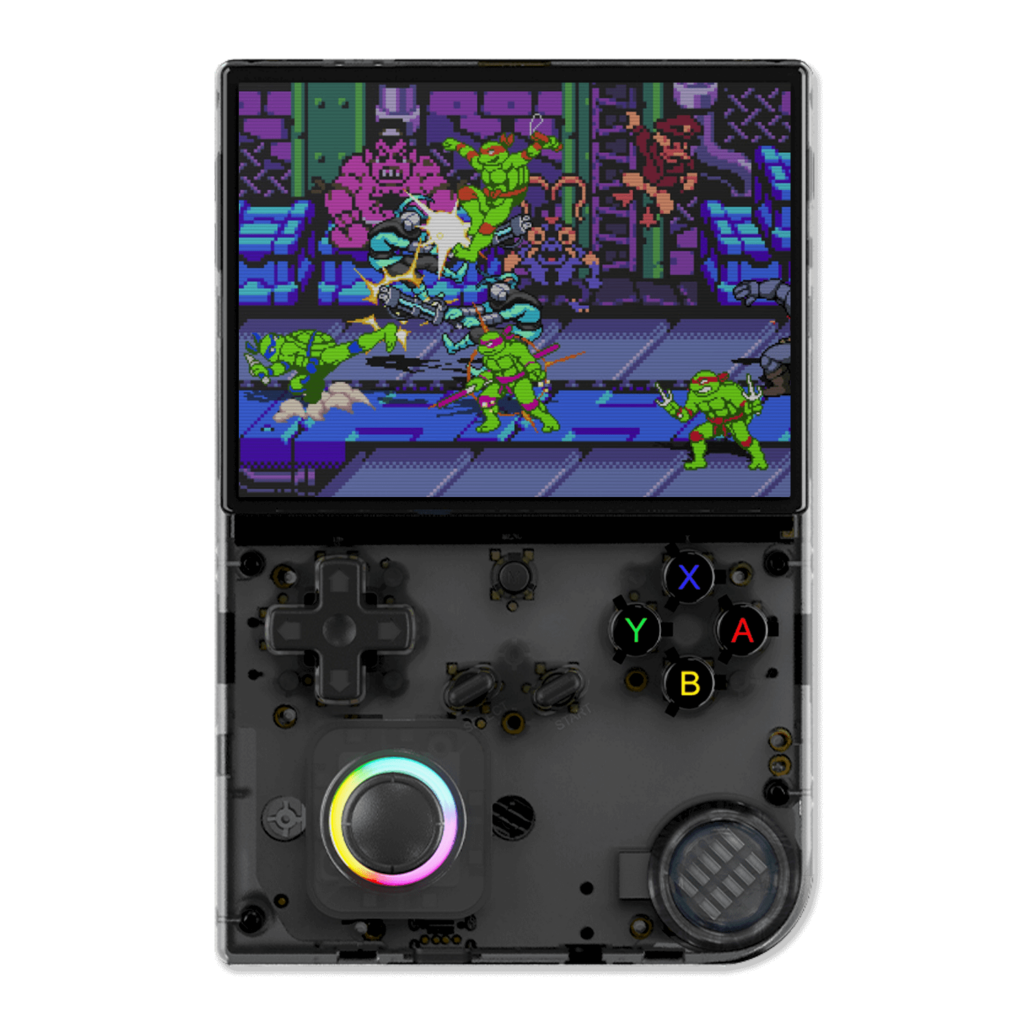 ANBERNIC RG 40XXV 1 RG 40XXV Transparent Black Playing Game