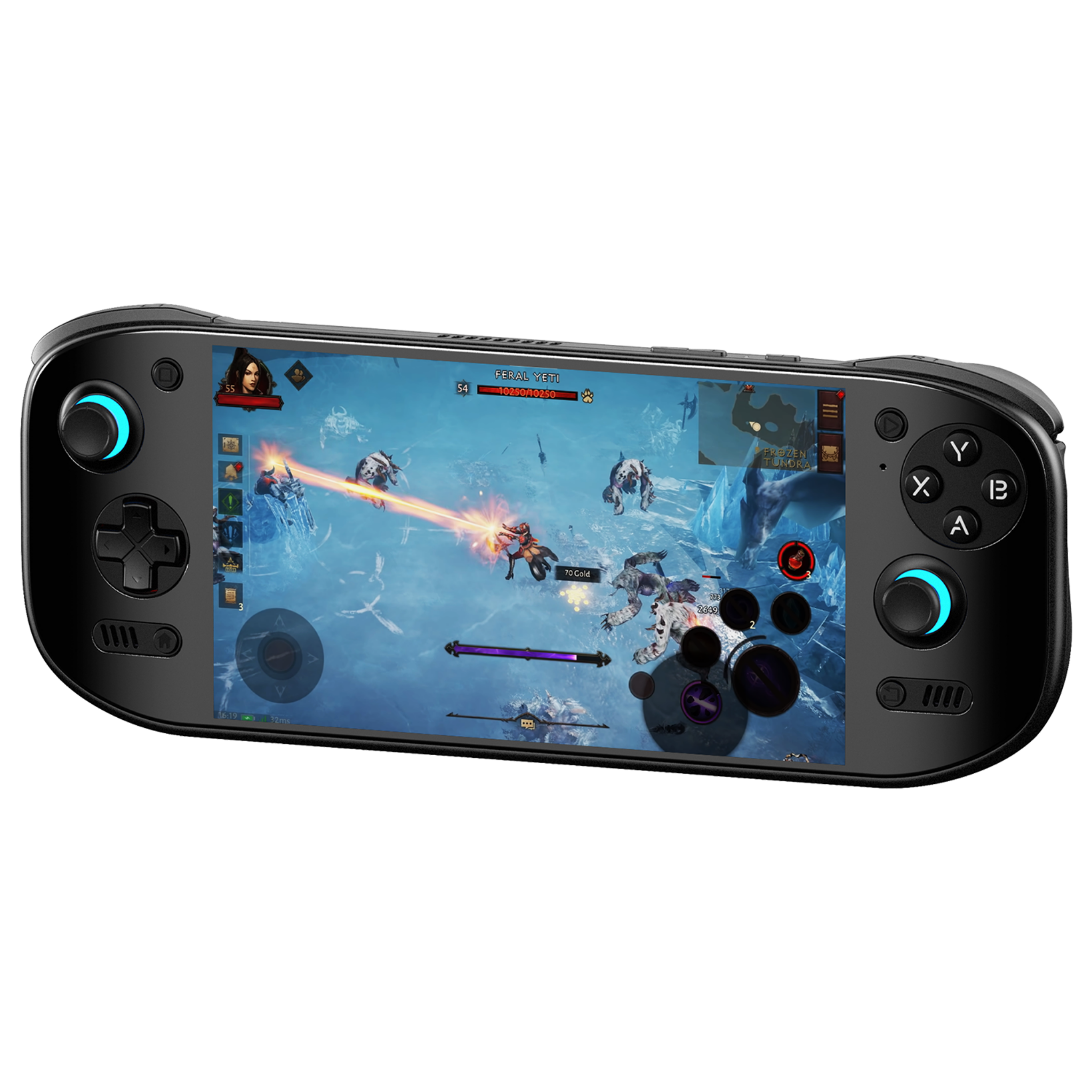 R36S handheld gaming console - DROIX