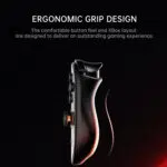 A side profile of the Odin 2 Portal, emphasizing its ergonomic grip design and comfortable Xbox-style button layout for an improved gaming experience.