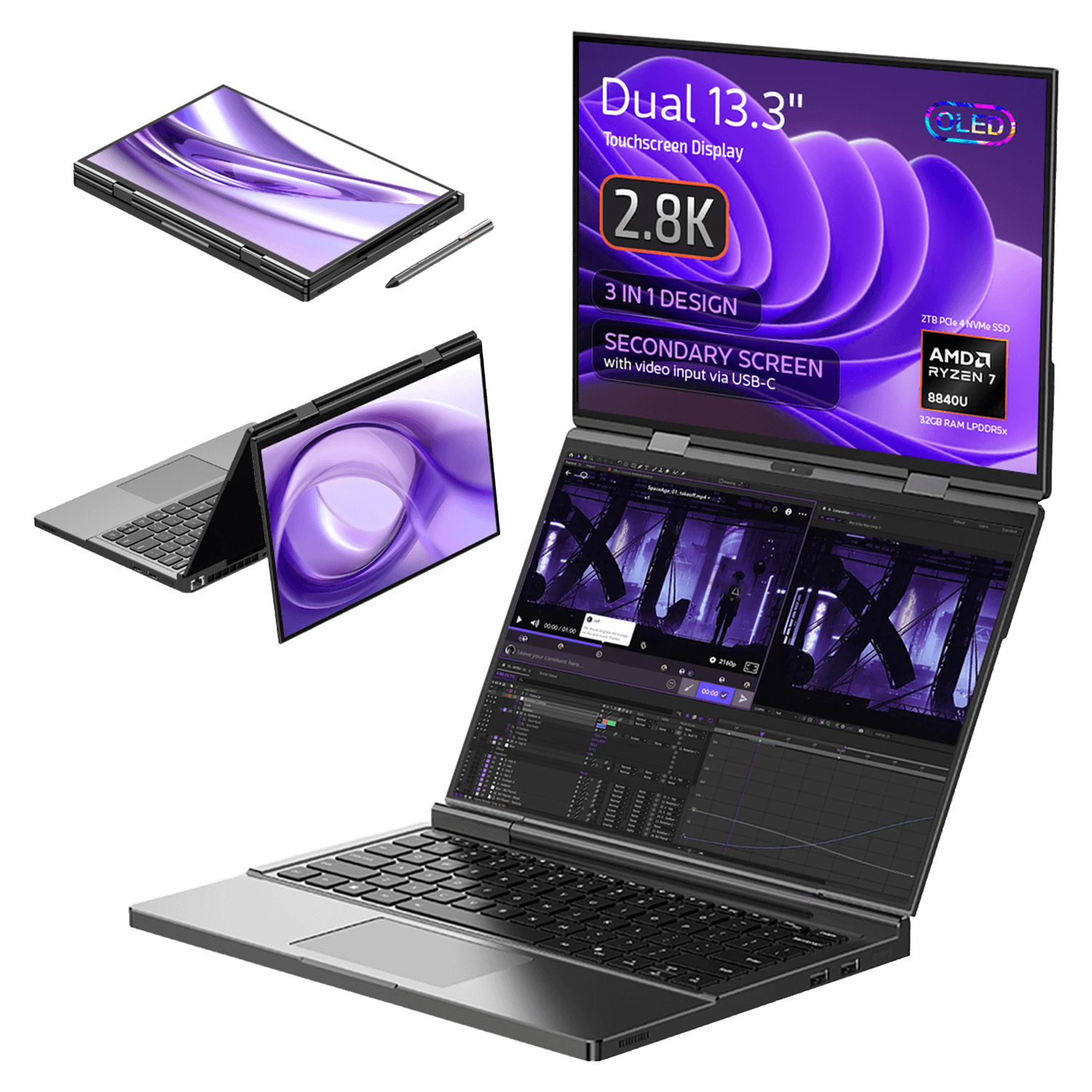 2 in 1 PC Vangoddy Germini 15.6 Inch Laptop Backpack Casual Daypack School Bookbag For Dell Inspiron 14 15 Latitude 15 Precision 15 Precision VANGODDY Premium Germini Laptop Backpack fits Dell Laptops 13, 14, 15.6\"-  17.3\" (up to 17.25 x 12.75 inches)