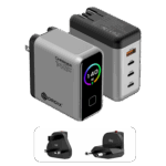 DROIX 140W USB-C Wall Charger - Silver