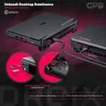 GPD WIN Max 3 ports, charging and storage feature image