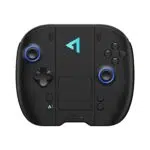 ONEXPLAYER 3 Connector matte black front-facing game controller with blue-ring joysticks, D-pad and teal logo