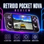 Play Retroid Pocket Nova review video featuring the handheld gaming console.
