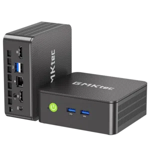GMKTEC G3S Mini PC – Intel N95, 8GB DDR4, 256GB NVMe, Windows 11 Pro, Dual HDMI 2.0