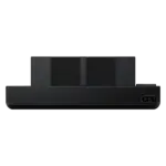 GPD WIN Max 3 External Battery Module 97Wh, matte black front view with ribbed base and GPD logo