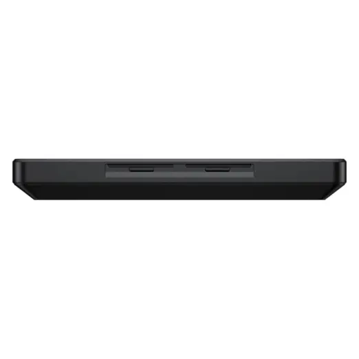 GPD WIN Max 3 External Battery Module 97Wh in matte black, low side view with recessed connector detail
