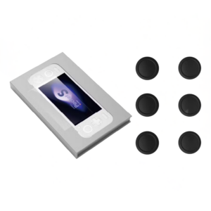 AYANEO Pocket S accessories with screen protector and thumb grips