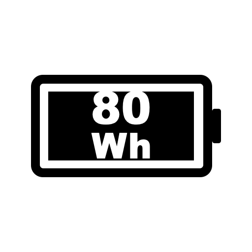 80Wh Battery